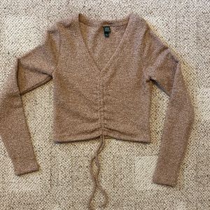 Size medium Wild Fable cropped shirt, never worn